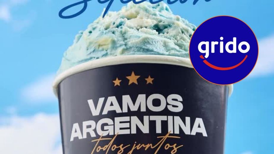 Grido lanzó un helado especial del Mundial 2026: cómo es el nuevo sabor, cuánto cuesta y cómo conseguir los tazos coleccionables