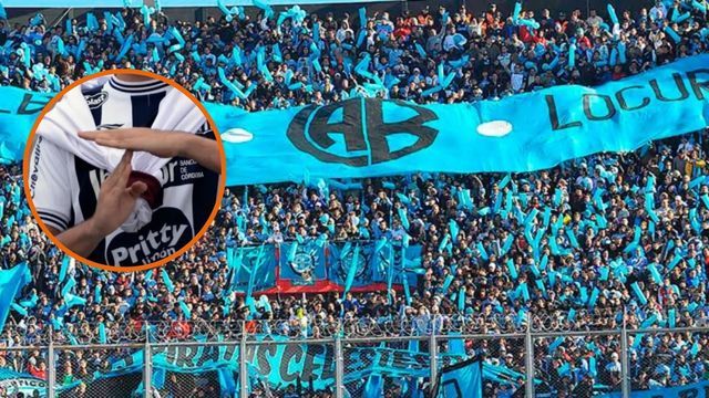 Es hincha de Belgrano en una familia de Talleres y se volvió viral.