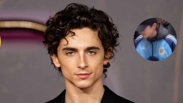 El actor fue visto junto a Kylie Jenner con un look que llamó la atención por un detalle muy particular.
