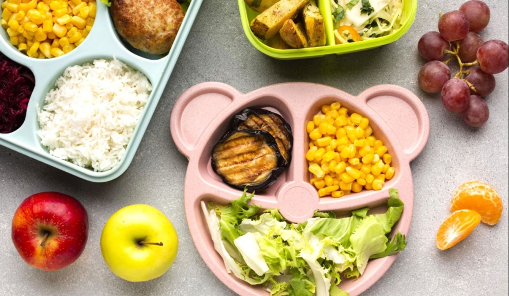 Alimentación saludable niños. Web.