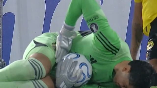 Leandro Brey, lesionado