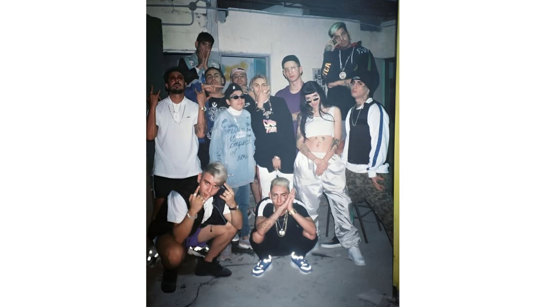 Los artistas que formaron parte de "Tumbando El Club".