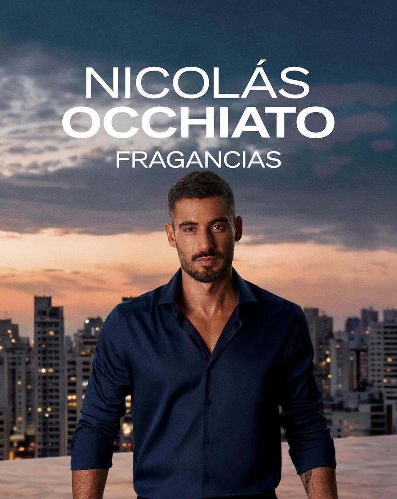 El lanzamiento de Nicolás Occhiato se suma a la tendencia de celebridades en el mundo de la perfumería.