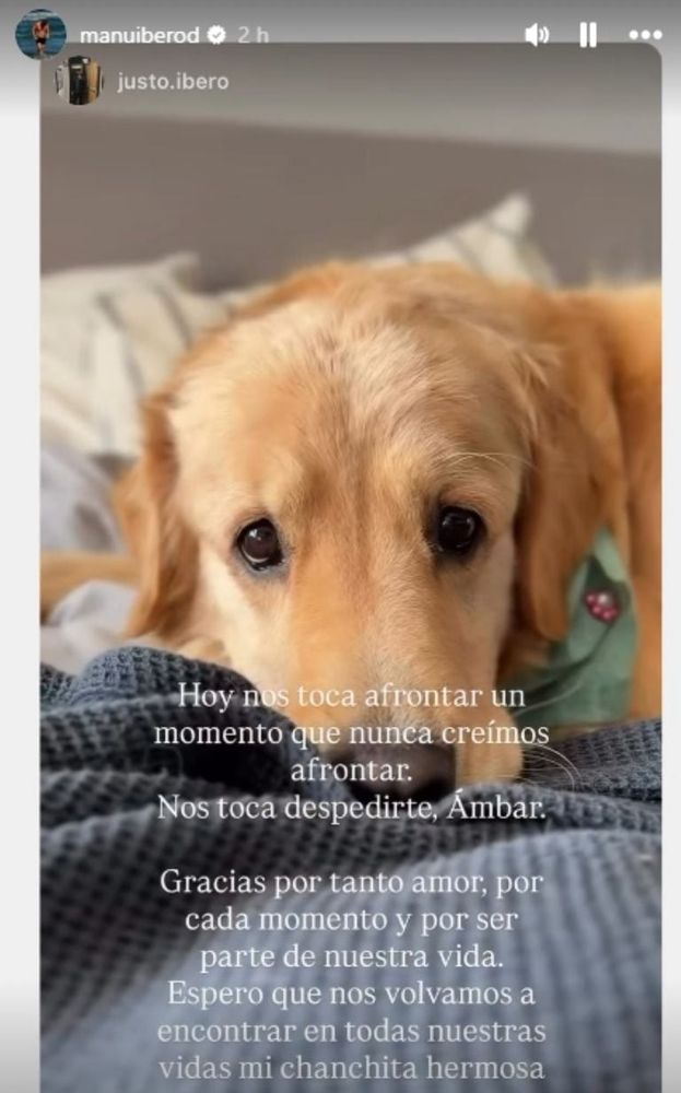 Manu de Gran Hermano y su perra