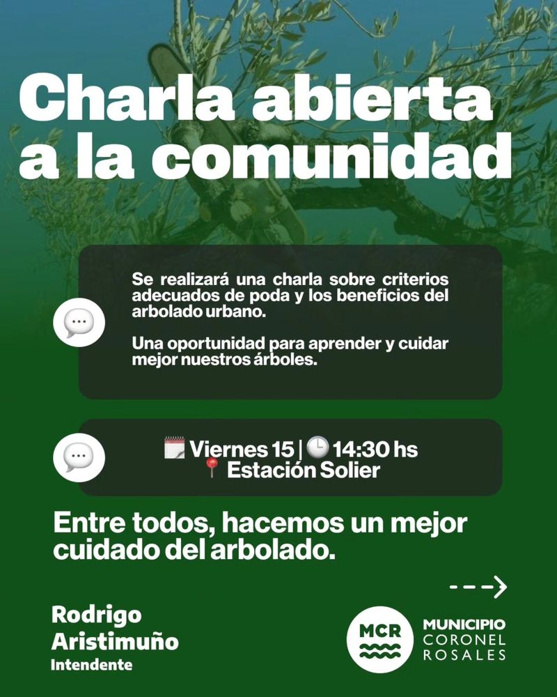 Capacitación para podadores habilitados