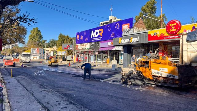 Villa Carlos Paz lleva adelante un plan integral de mejoramiento vial.