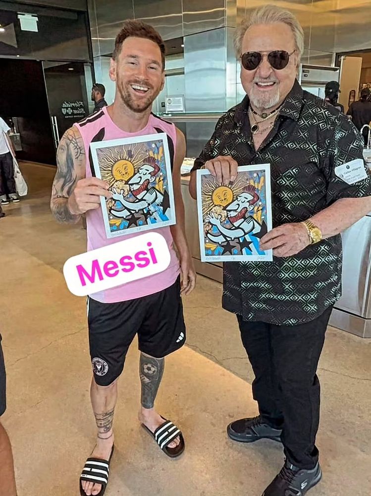 Messi conoció a Quico y las redes se revolucionaron
