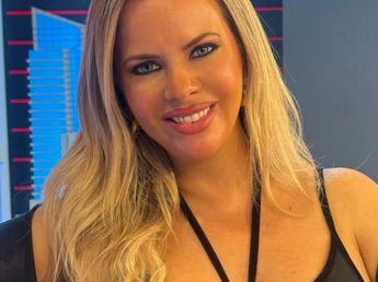 Ale Maglietti combinó un body en color negro con un pantalón de cuero y arrasó en Instagram