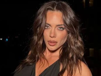 Emilia Attias jugó fuerte con un look de encaje para un casamiento y generó polémica