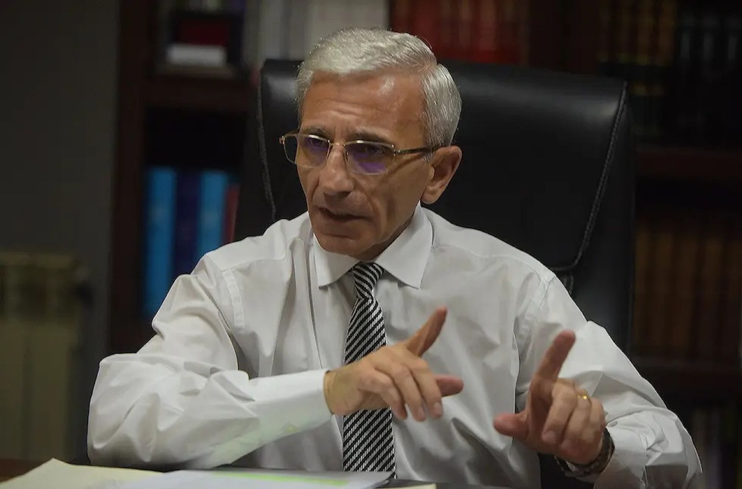 El abogado Carlos Nayi, defensor de los Heredia.