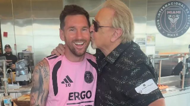 Messi conoció a Quico y las redes se revolucionaron