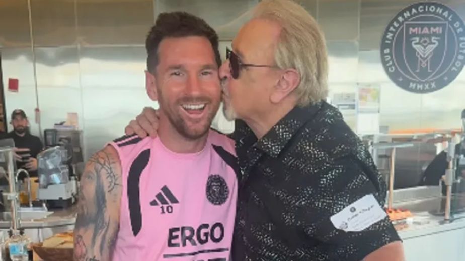 Messi conoció a Quico y las redes se revolucionaron