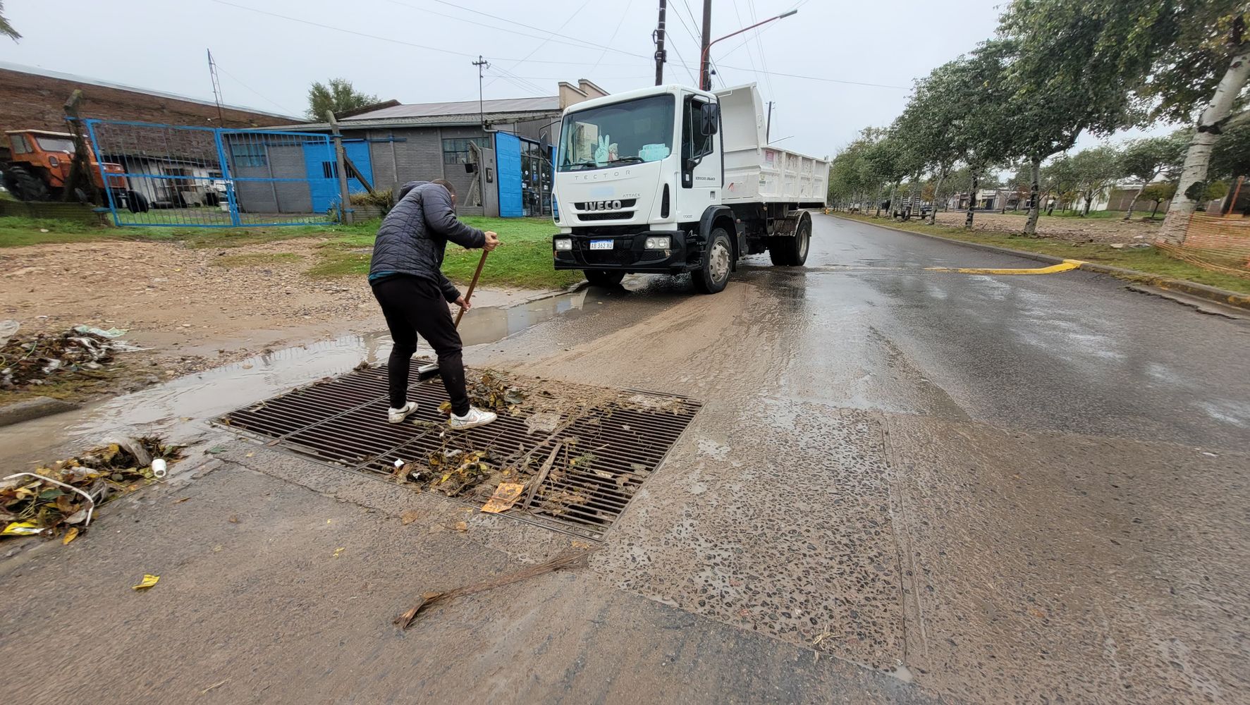 Trabajo tras la tormenta