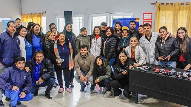 El operativo acercó la salud oftalmológica a vecinos y vecinas de Ranchillos.