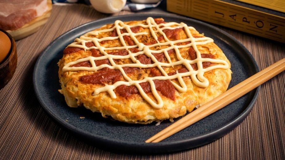 Cómo hacer Okonomiyaki, la 'pizza japonesa' que se prepara con sobras de la heladera