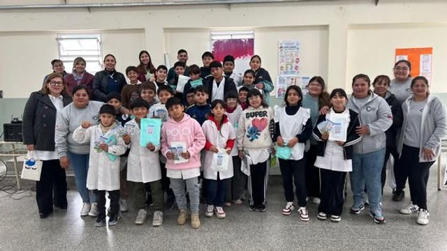 El equipo sanitario de Bañado de Ovanta desarrolló actividades de prevención y promoción de hábitos saludables en la Escuela N° 8 “Prof. Alejandro Ruso”.
