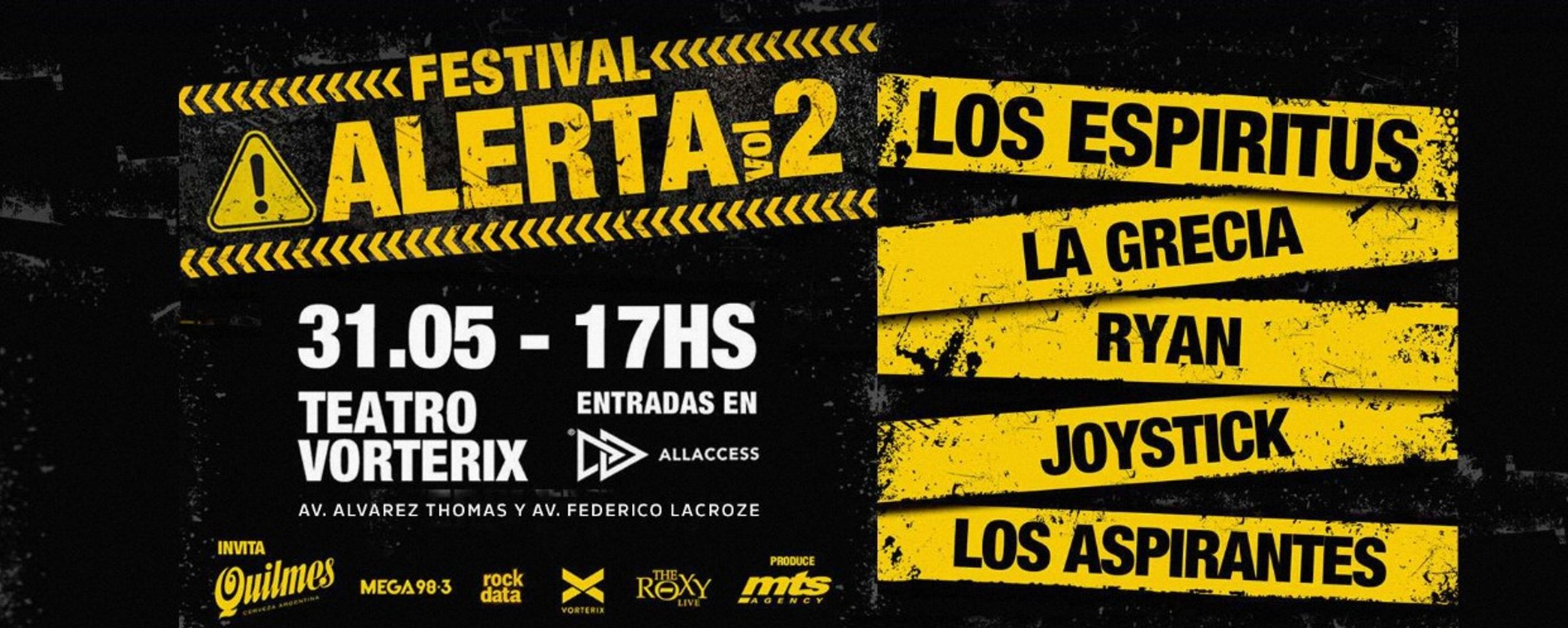 Llega el Festival Alerta Rock 2026: line up confirmado, precios y dónde comprar las entradas
