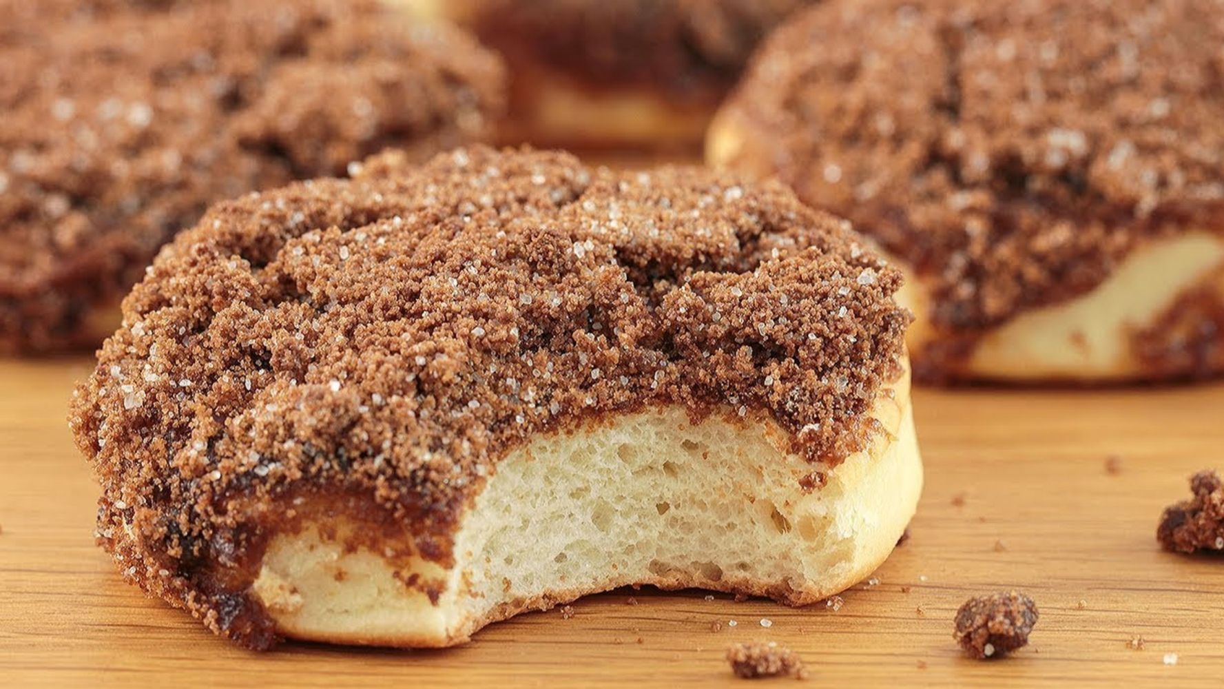 Así quedan las tortitas negras.
