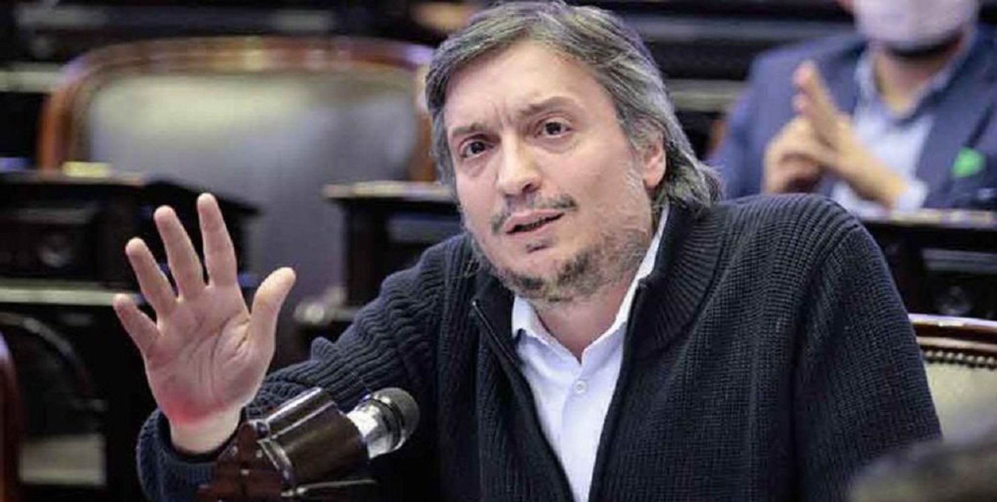 Máximo Kirchner.