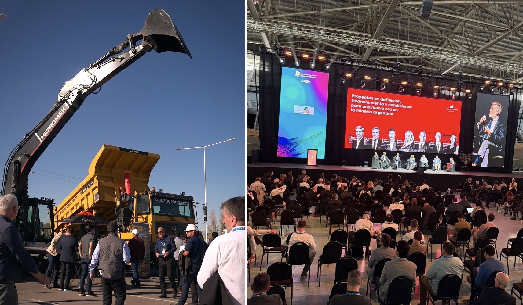 La magnitud del encuentro que propone hasta este viernes la Feria Internacional San Juan Minera queda evidenciada en la participación de más de 400 expositores y la presencia de delegaciones internacionales provenientes de más de veinte países.