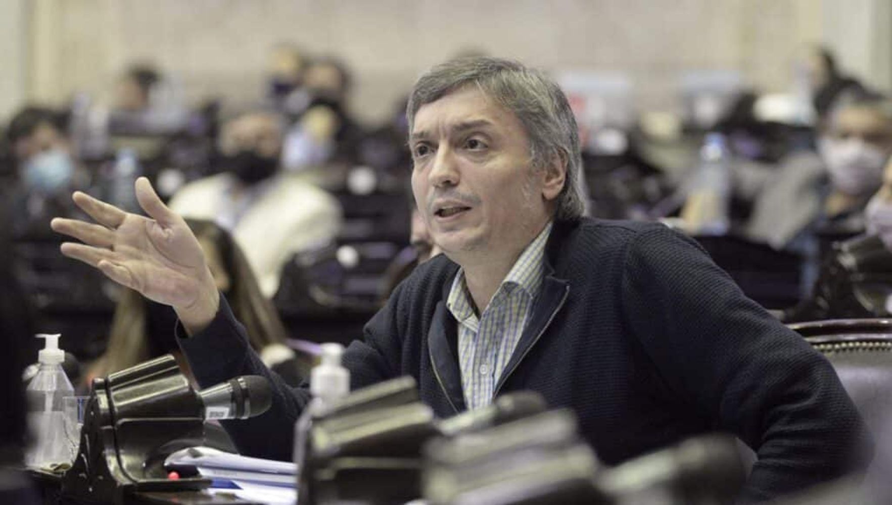 Máximo Kirchner.