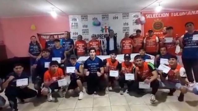 La delegación está integrada por jóvenes de Santa Ana, Alberdi, Concepción, Aguilares, Monteros, Famaillá y La Tipa.