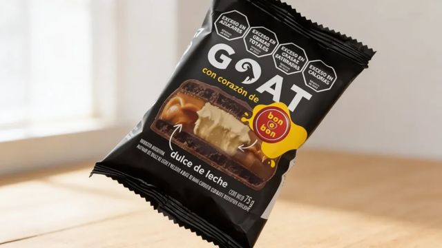 Cómo es el nuevo alfajor GOAT con doble relleno y tamaño XL: cuánto cuesta en los kioscos