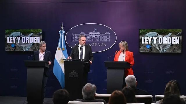 Conferencia de prensa por el "súper RIGI"