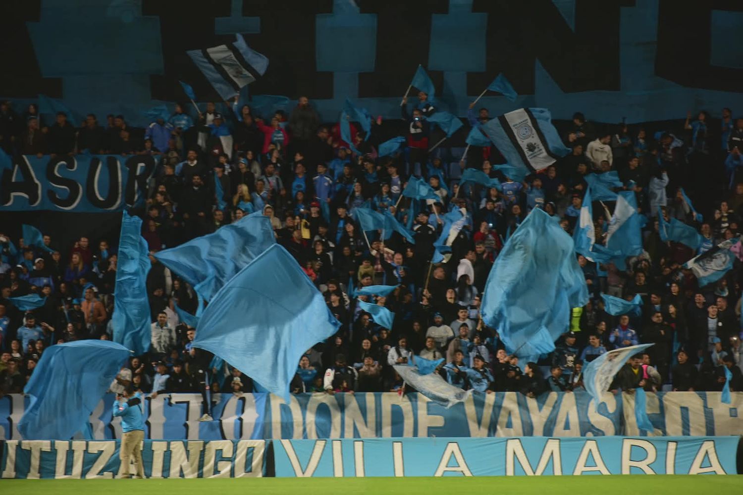Banderazo de Belgrano.