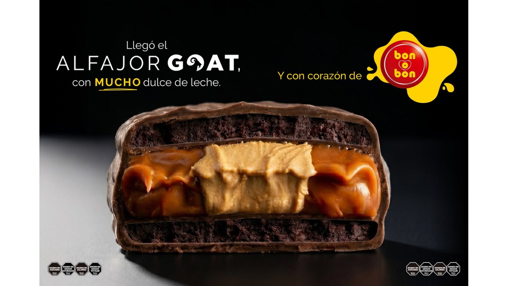 Alfajor GOAT, la nueva apuesta de Arcor.