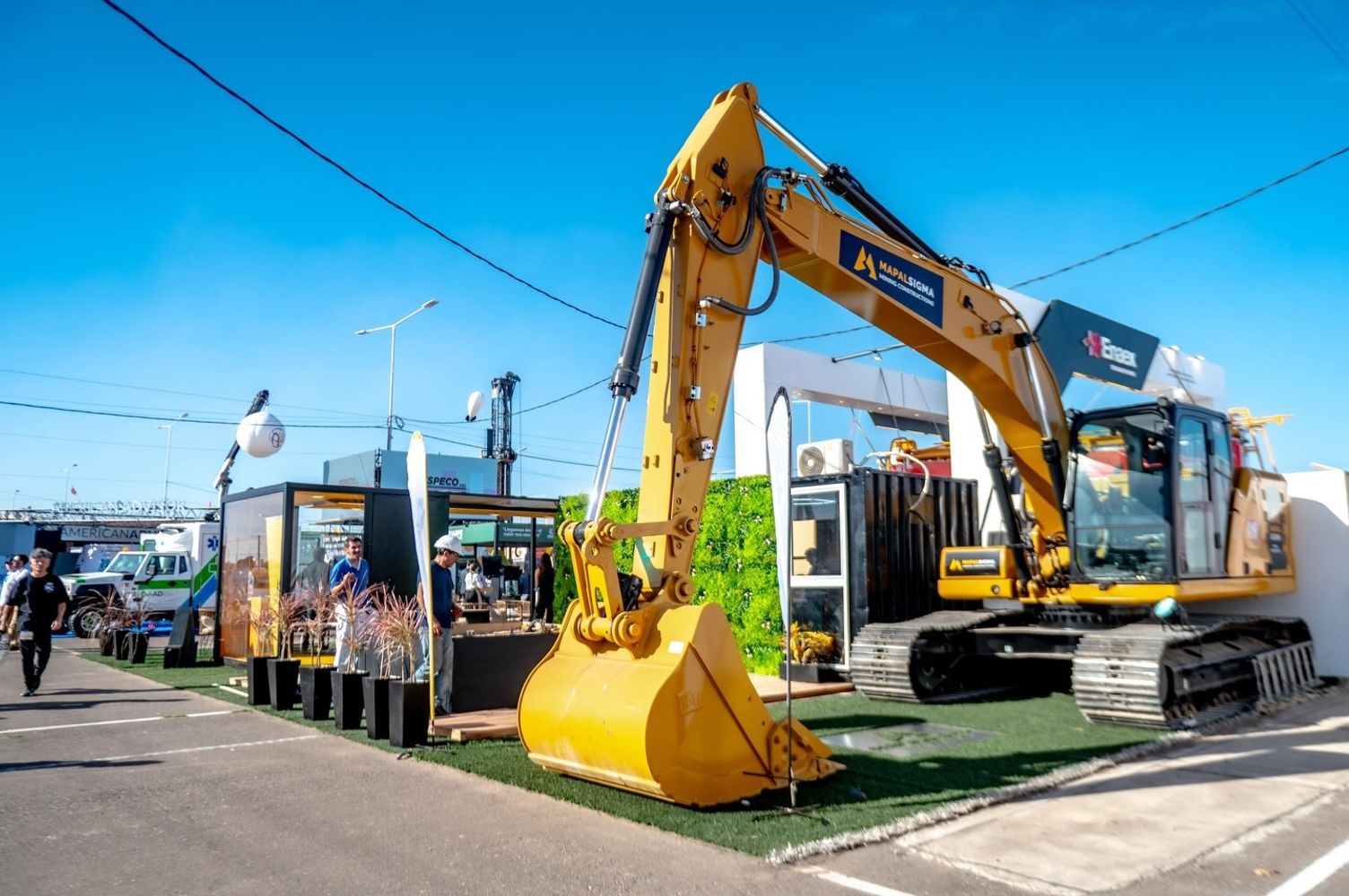 La Feria Internacional San Juan Minera 2026 se despliega en más de 18.000 metros cuadrados de exposición que incluyen extensos pabellones temáticos y áreas comerciales.
