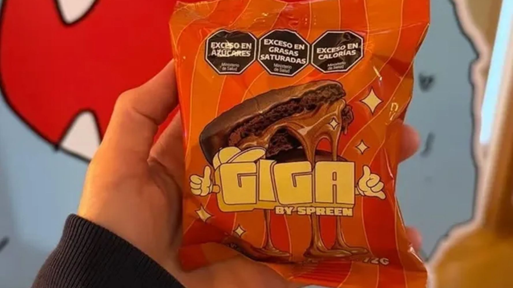 Así es el alfajor de Spreen.