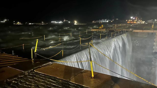 Consecuencias del temporal en Puerto Belgrano y el accionar de la Armada Argentina.