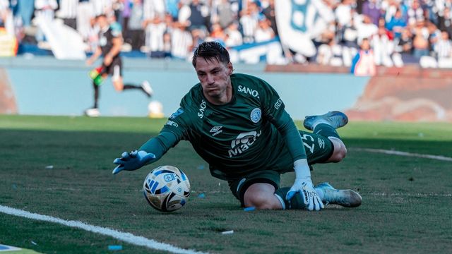 El arquero de Belgrano.