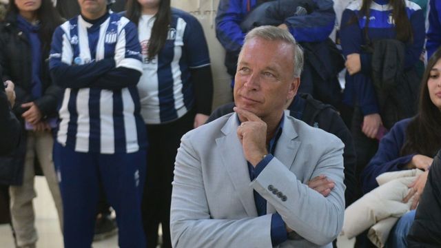 El presidente de Talleres habló este jueves 14 de mayo.