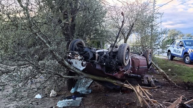 El impactante siniestro vial en Córdoba.