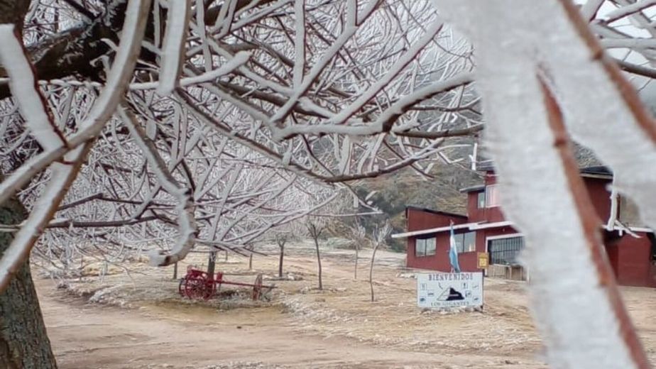 El frío extremo abre la posibilidad de nevadas en Los Gigantes