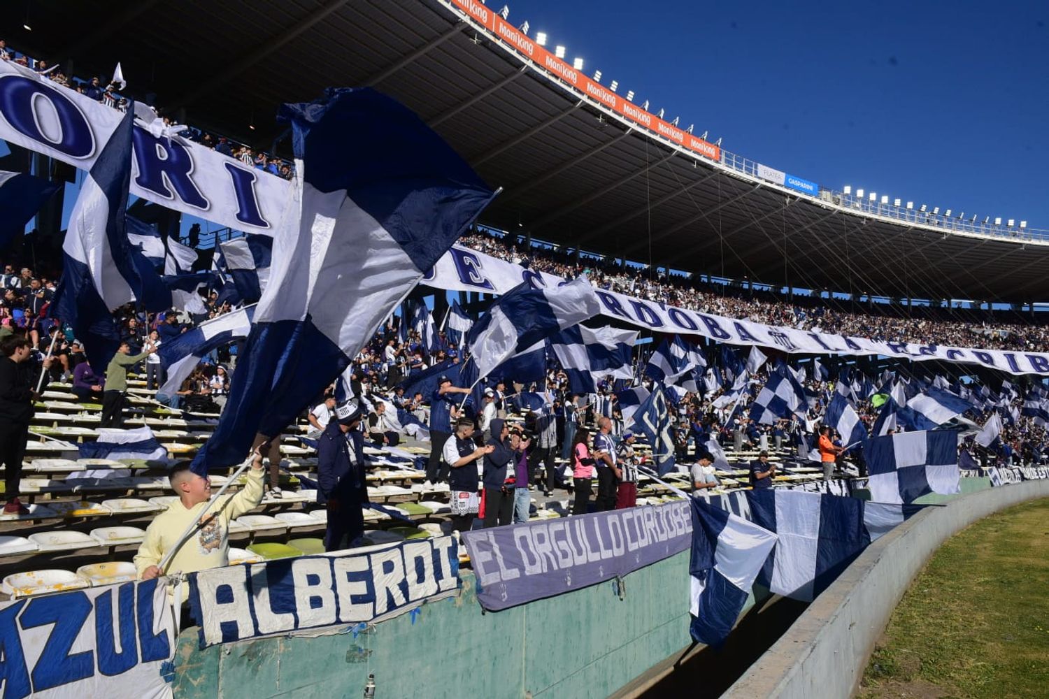 La hinchada de Talleres.
