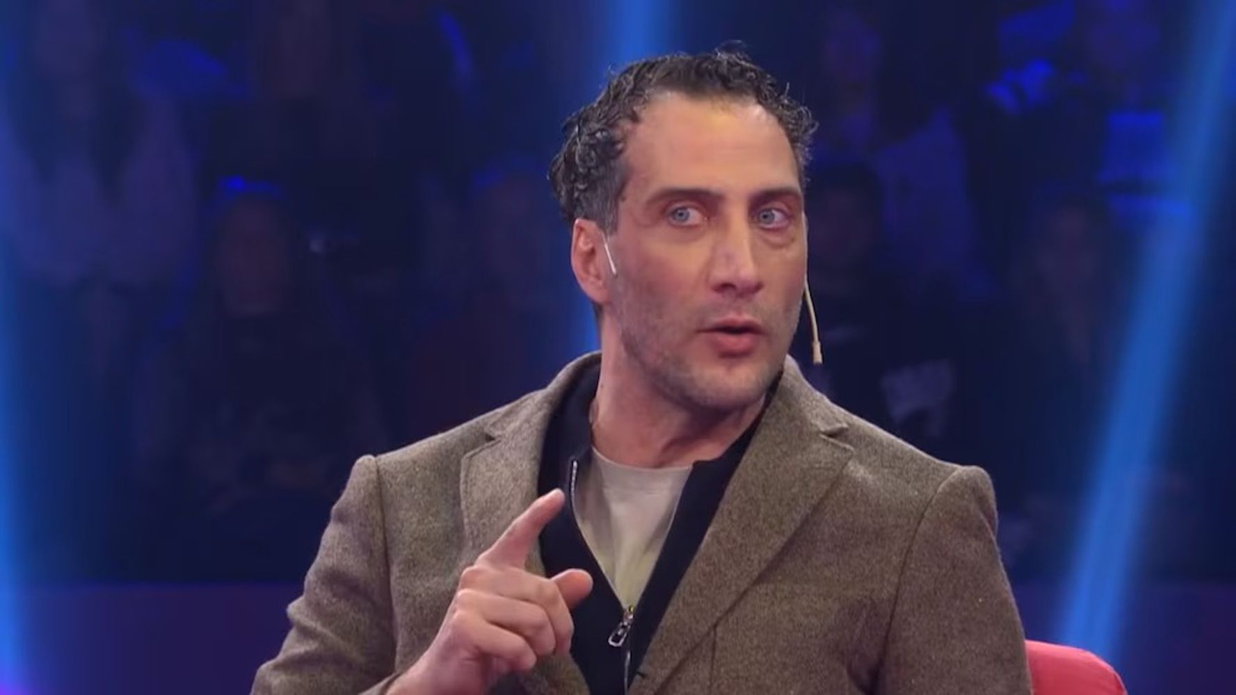 Luciano Cáceres reveló su experiencia en un club de strippers