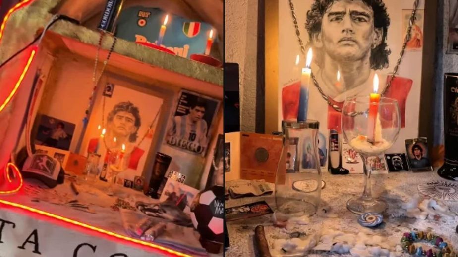 Cómo es el nuevo santuario a Maradona que emociona a los fanáticos en Córdoba