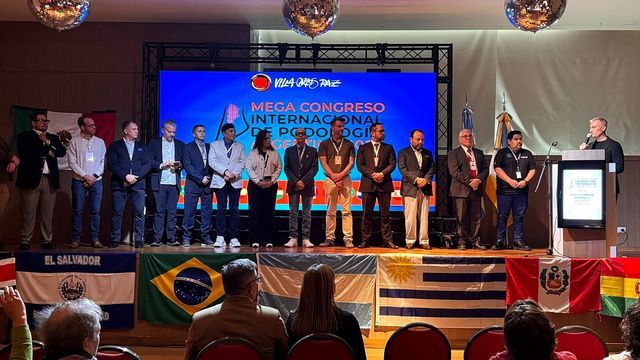Podólogos de todo el mundo participaron de un mega congreso en Carlos Paz.