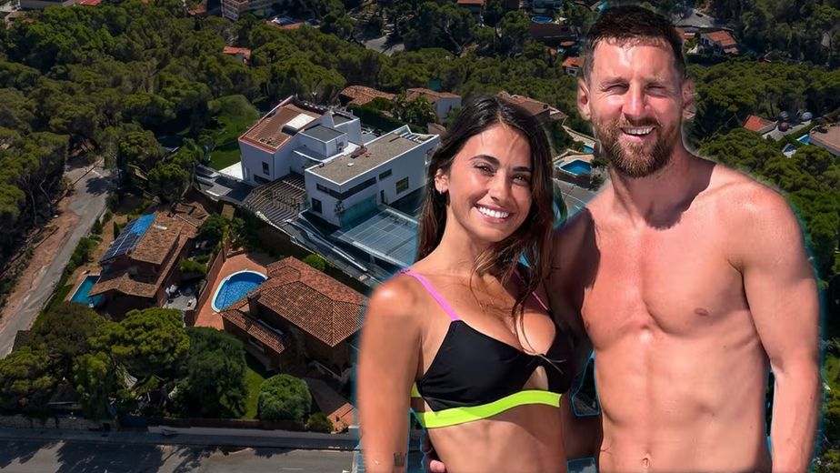 Así es la mansión de Messi y Antonela en Barcelona: blindada, spa propio y un proyecto para sus hijos