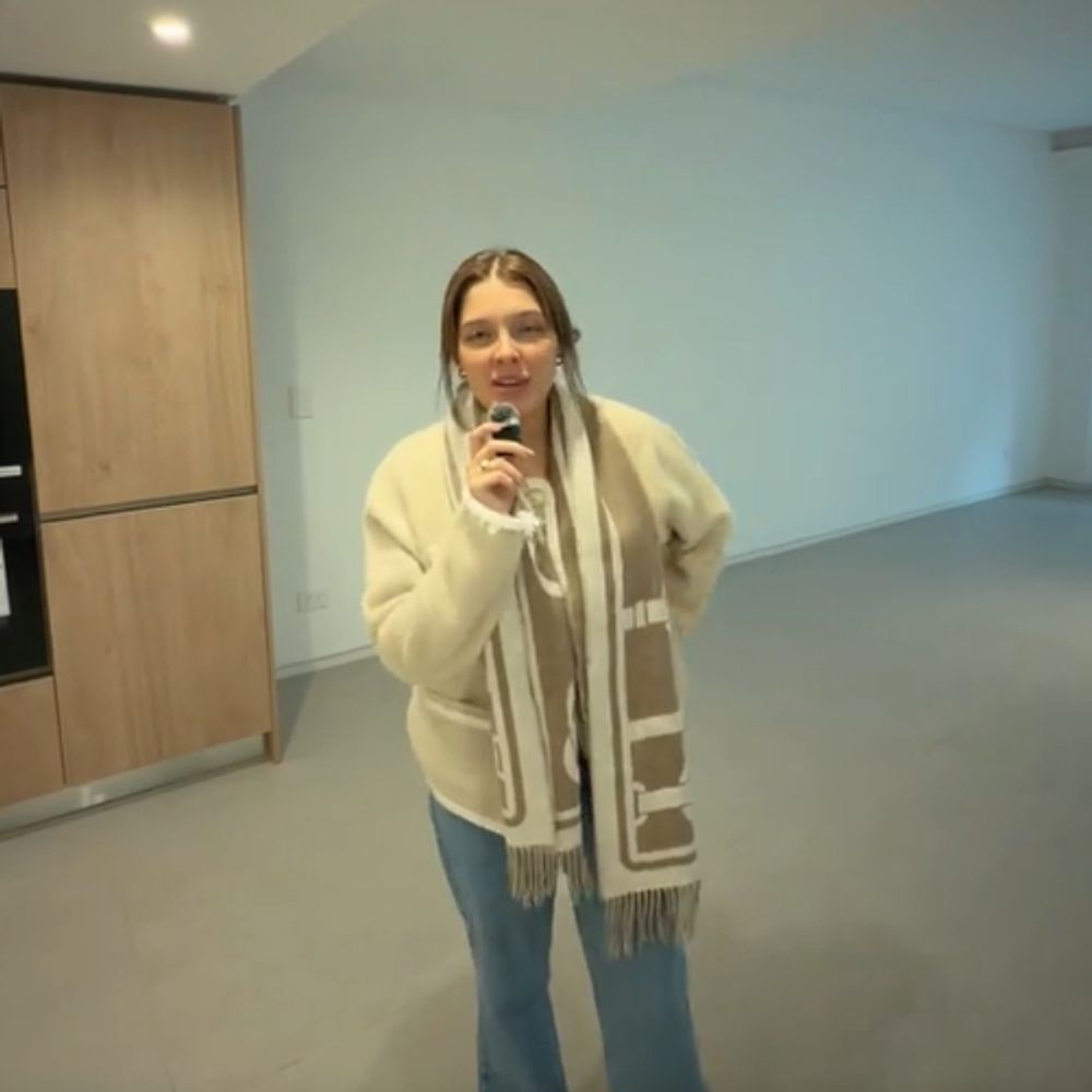 Sofía Gonet mostró su nuevo departamento
