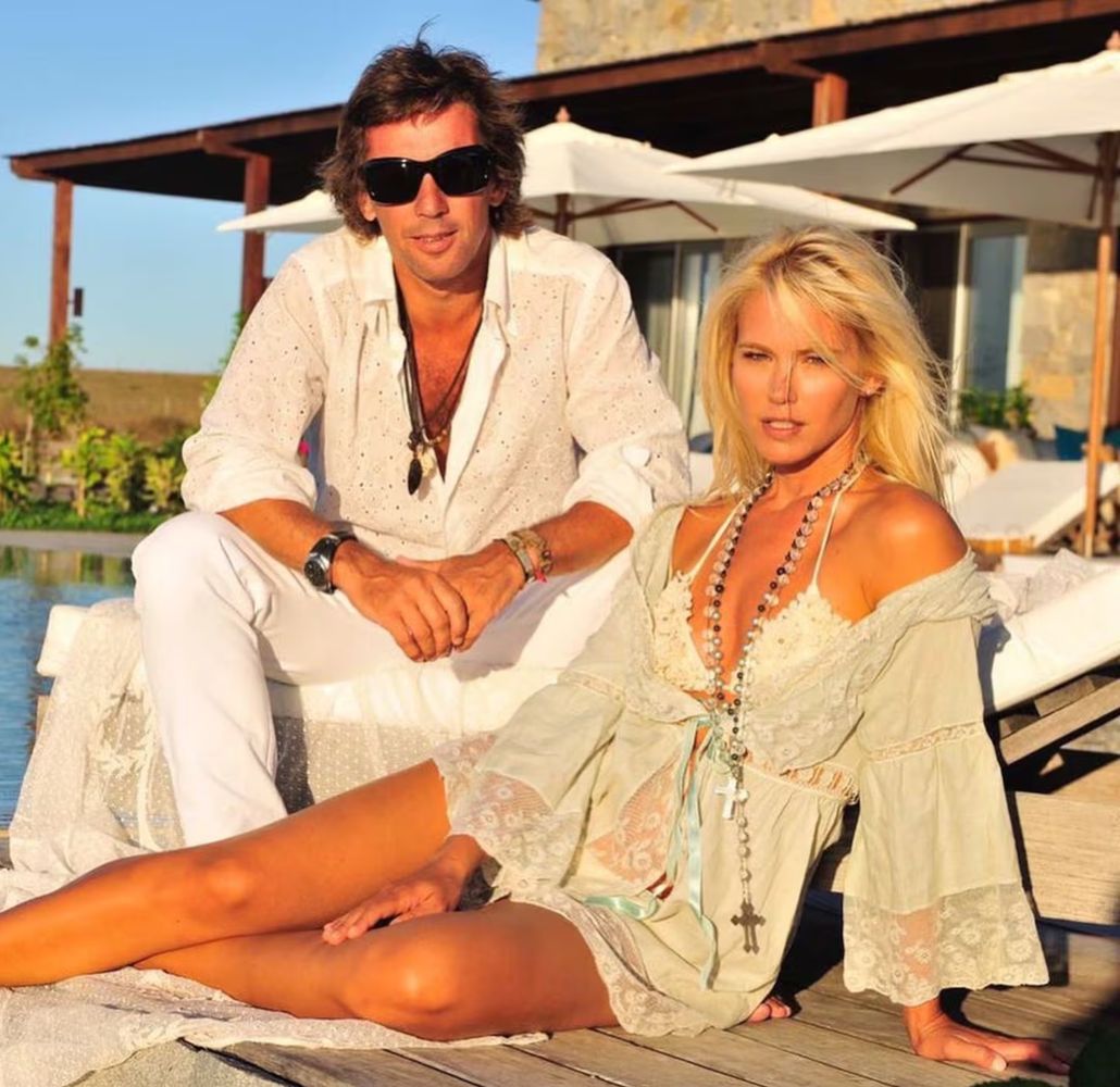 Valeria Mazza y Alejandro Gravier cumplieron 28 años de casados