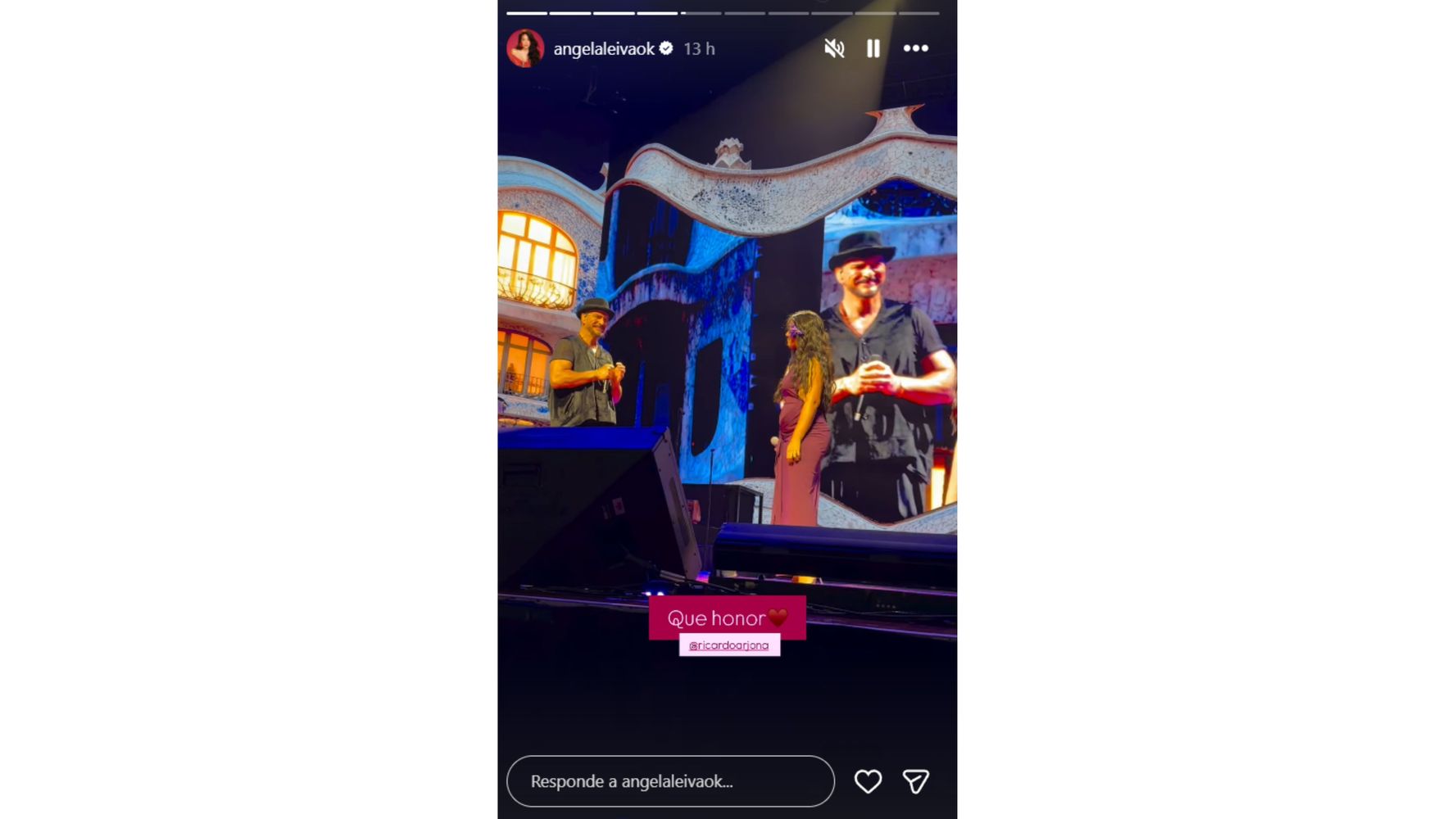 La cantante mostró su felicidad en las redes sociales.