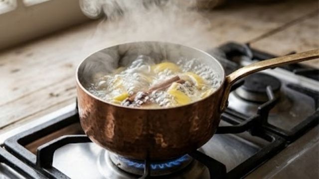 Los beneficios de hervir cáscara de limón con canela y jengibre.