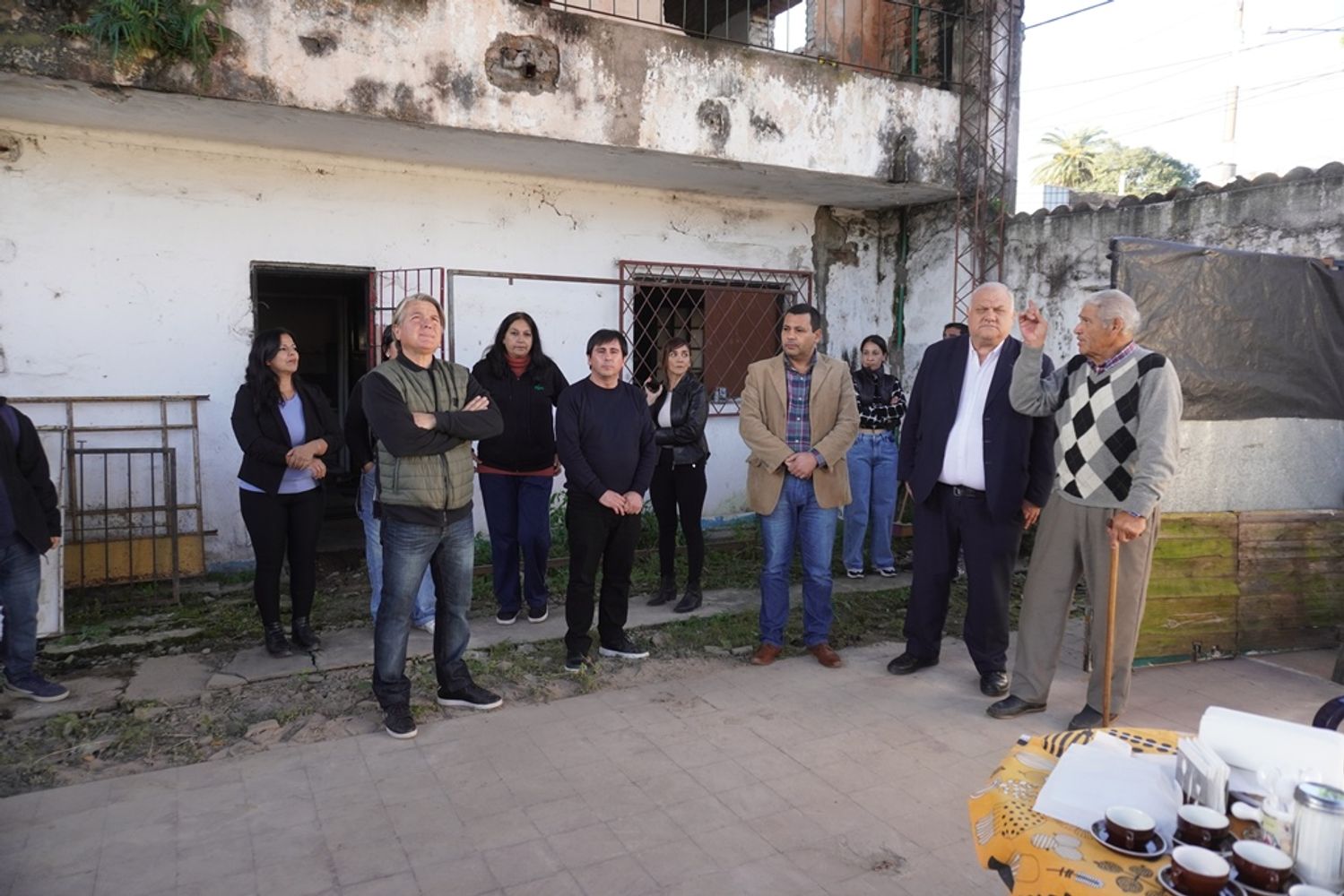Masso valoró el trabajo solidario de los centros vecinales y remarcó la importancia de articular esfuerzos entre el Estado y las instituciones sociales.
