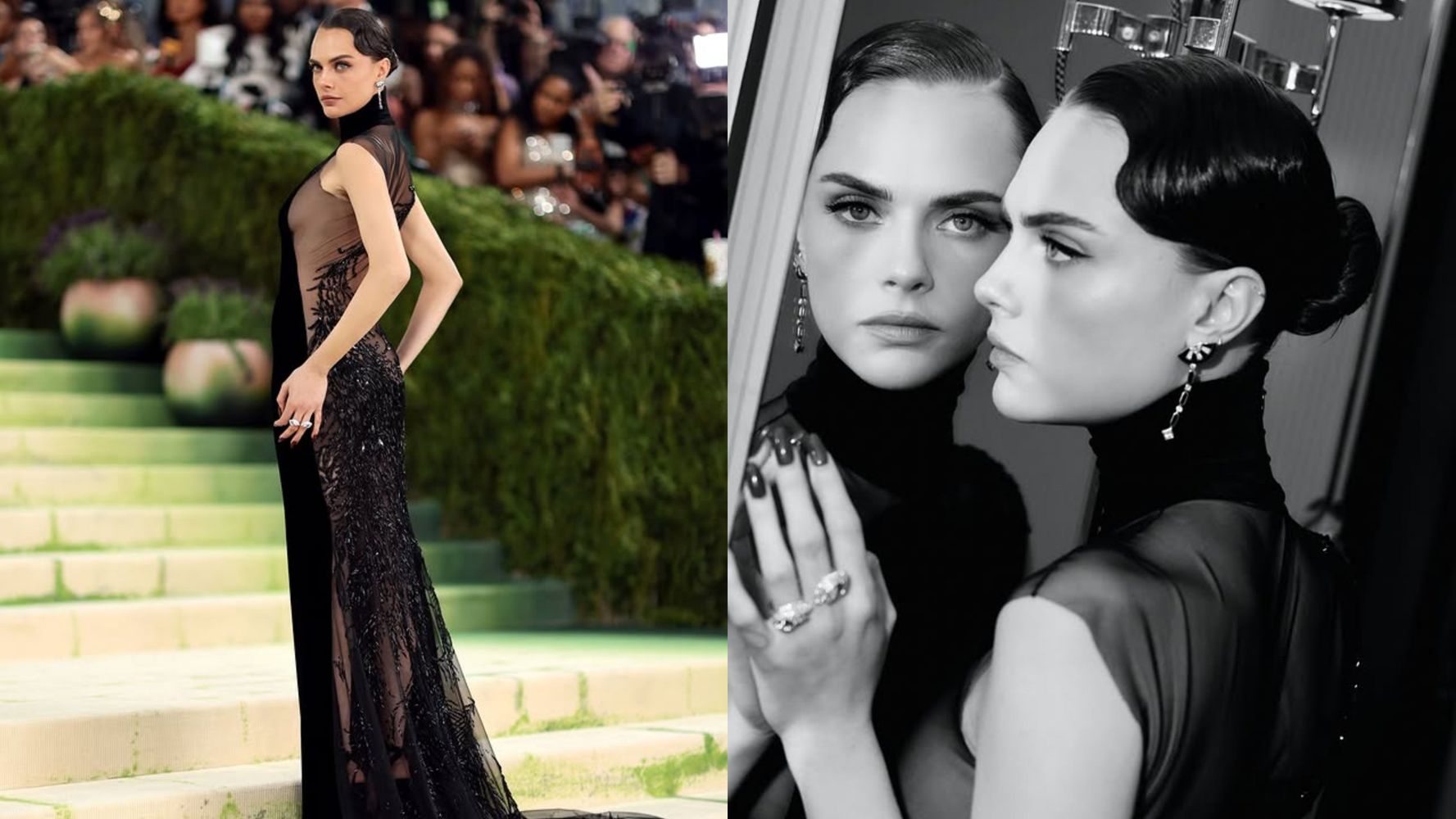 El look de la modelo en la Met Gala 2026.