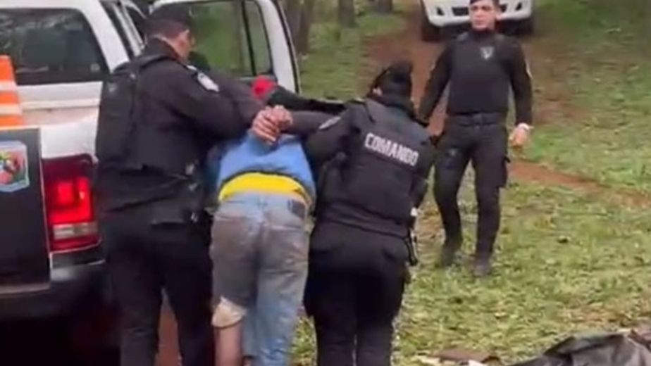 Amenazó de muerte a su pareja con una escopeta, huyó por el monte y cayó por un barranco: fue detenido en Campo Grande