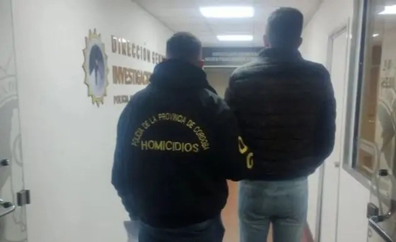 El detenido.
